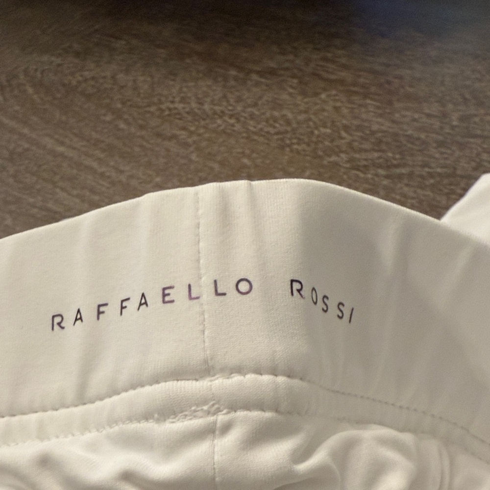 Raffaello Rossi White Joggers View 3